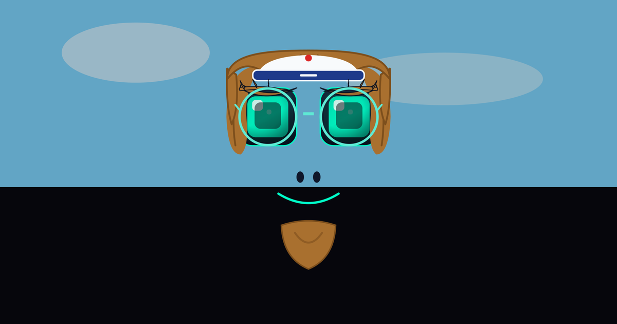 Calm Pilot Roy in ReBot Character Universe