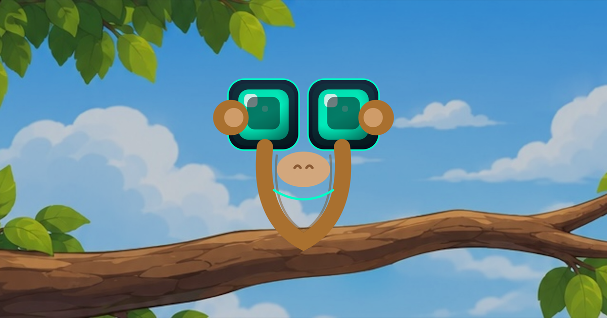 Jumping Monkey Play in ReBot Character Universe