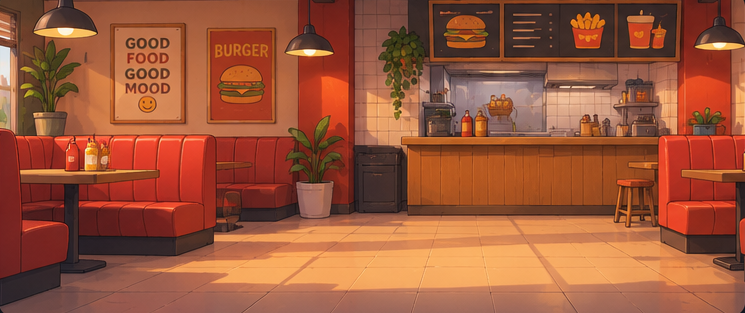 burger shop